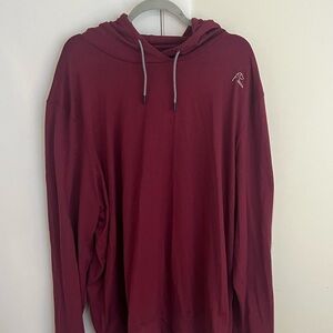 Men's Rhoback Burgundy Hoodie